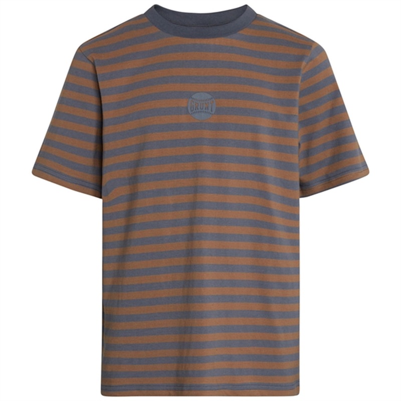 GRUNT Blue Stone Craig Stripe T-shirt