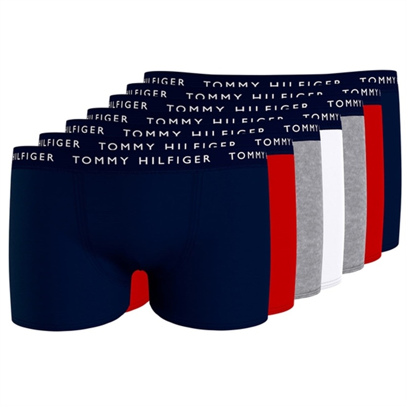 Tommy Hilfiger Boxershorts 7-pack Desert Sky\/Mid Grey\/Red\/White