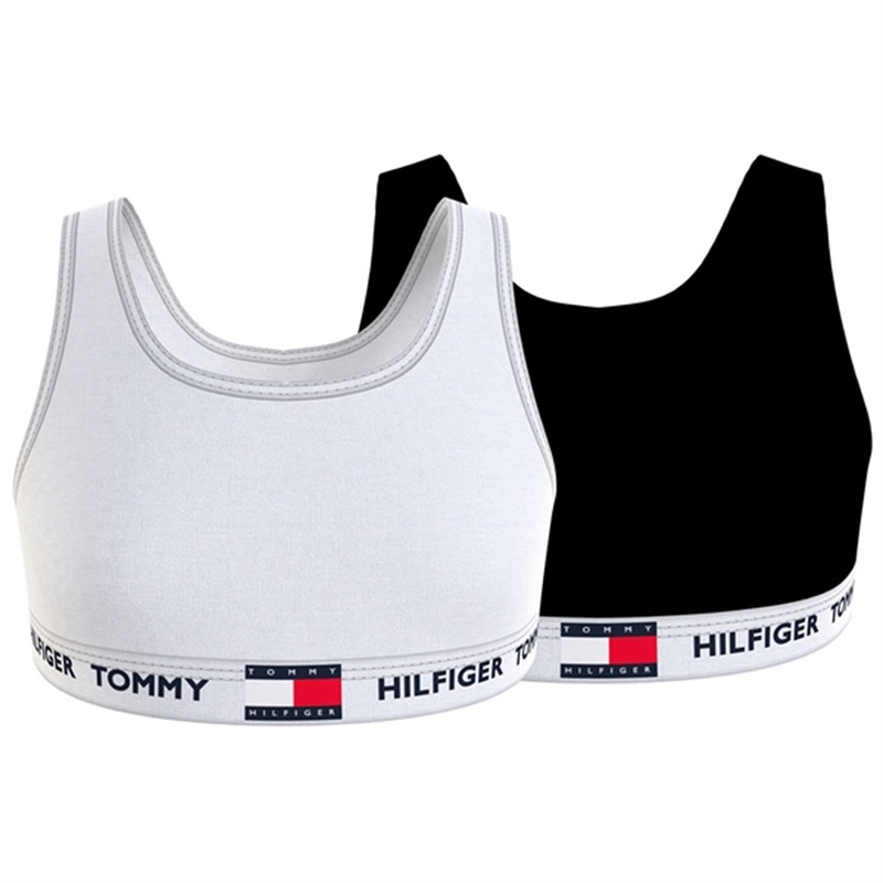 Tommy Hilfiger Bralette 2-pack White\/Black