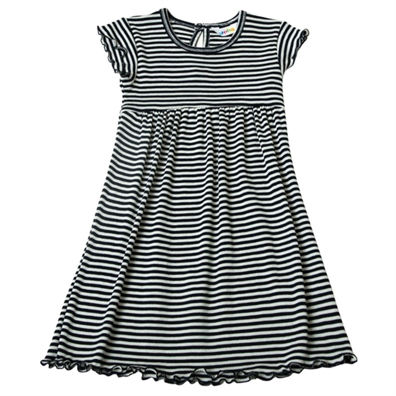 Joha Wool\/Silk BlueStripe Dress