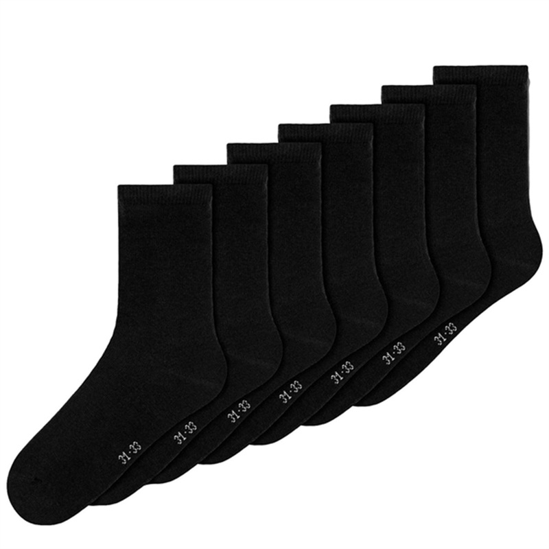 Name it Black NOOS 7-pak strmper