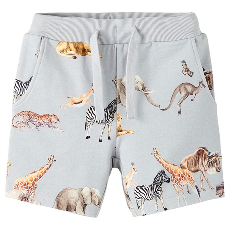 Name it Pearl Blue Helmer Sweat Shorts