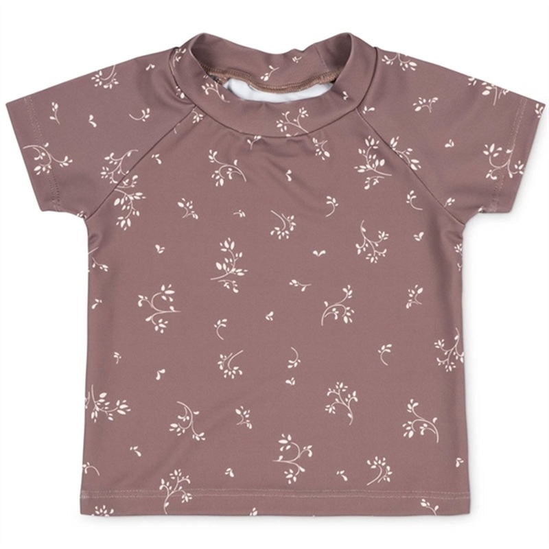 That’s Mine Secret Garden Cocoa Print Sasha Swim T-shirt