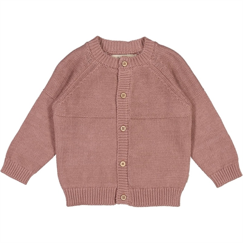 Wheat Powder Brown Eddy Knit Cardigan