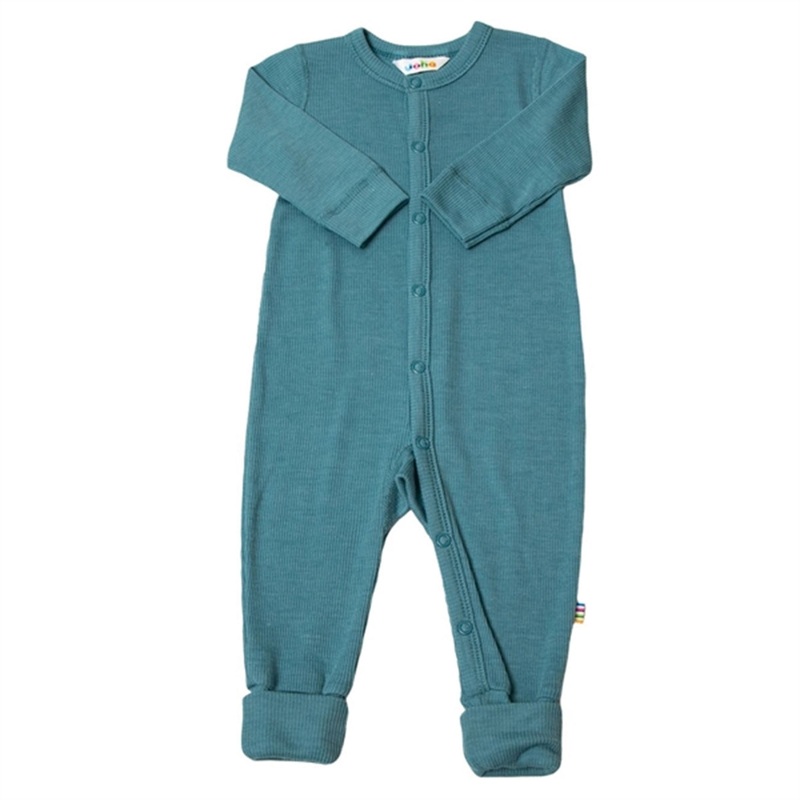 Joha Wool\/Silk Blue Overalls
