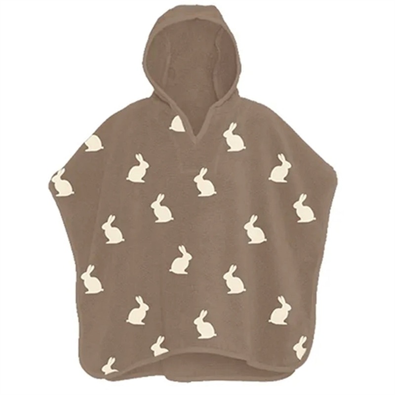 Konges Sljd Terry Poncho Bunny
