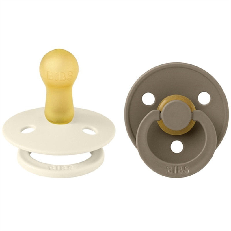 Bibs Colour 2-pack Latex Ivory\/Dark Oak