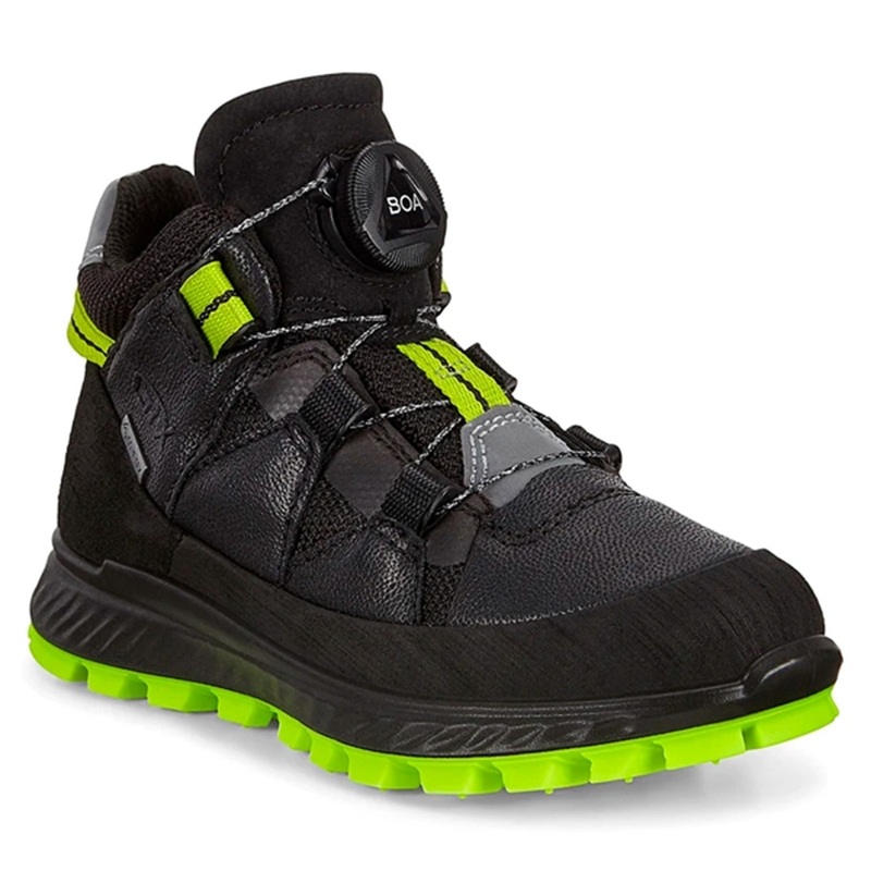 Ecco Exostrike Kids Ankle Boot Black\/Black