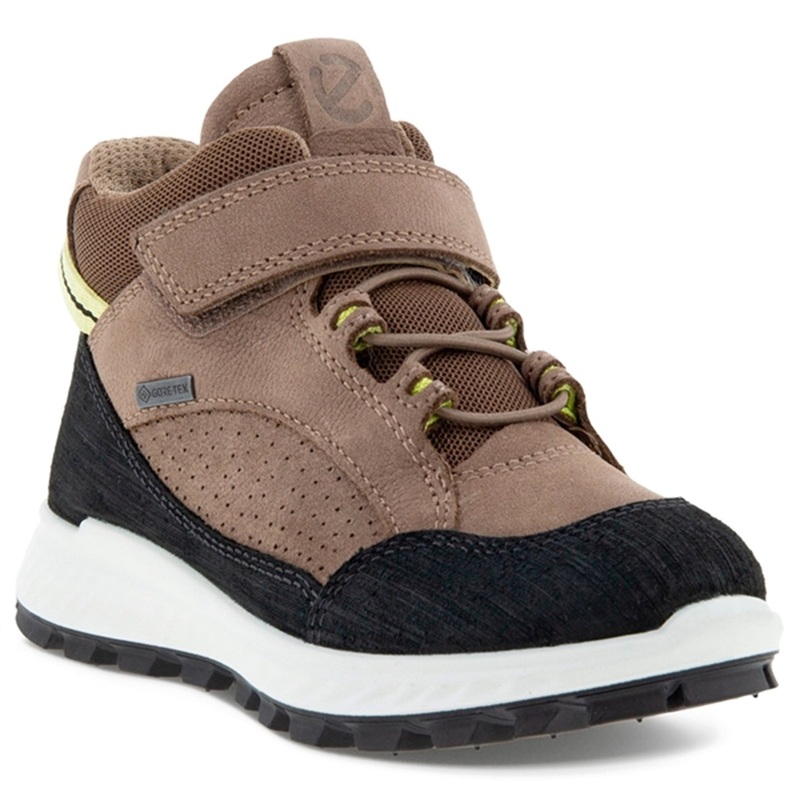 Ecco Exostrike Kids Ankle Boot Black\/Taupe\/Taupe