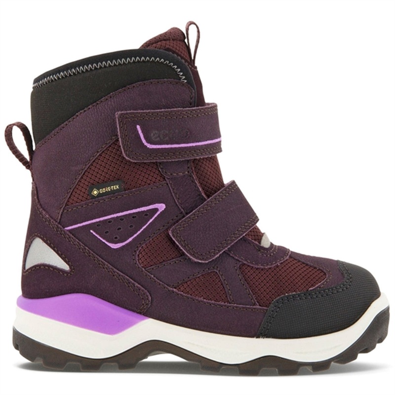 Ecco Snow Mountain Mid-Cut Boot Black\/Fig\/Fig
