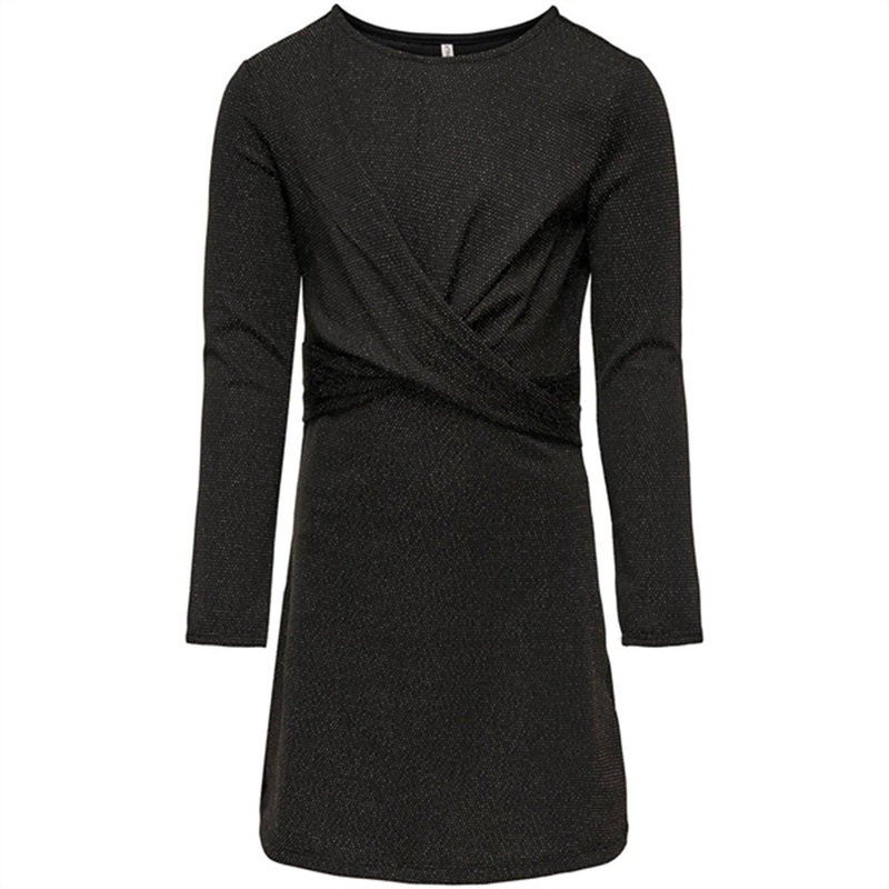 Kids ONLY Black New Queen Glitter Dress