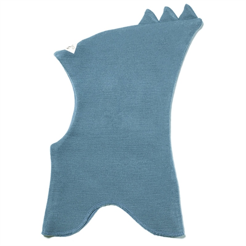 Racing Kids Top Balaclava Wool\/Cotton Dino Sky Blue