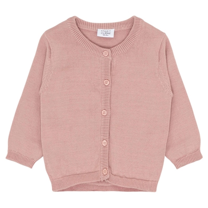 Hust \u0026 Claire Baby Dusty Rose Claire Cardigan NOOS