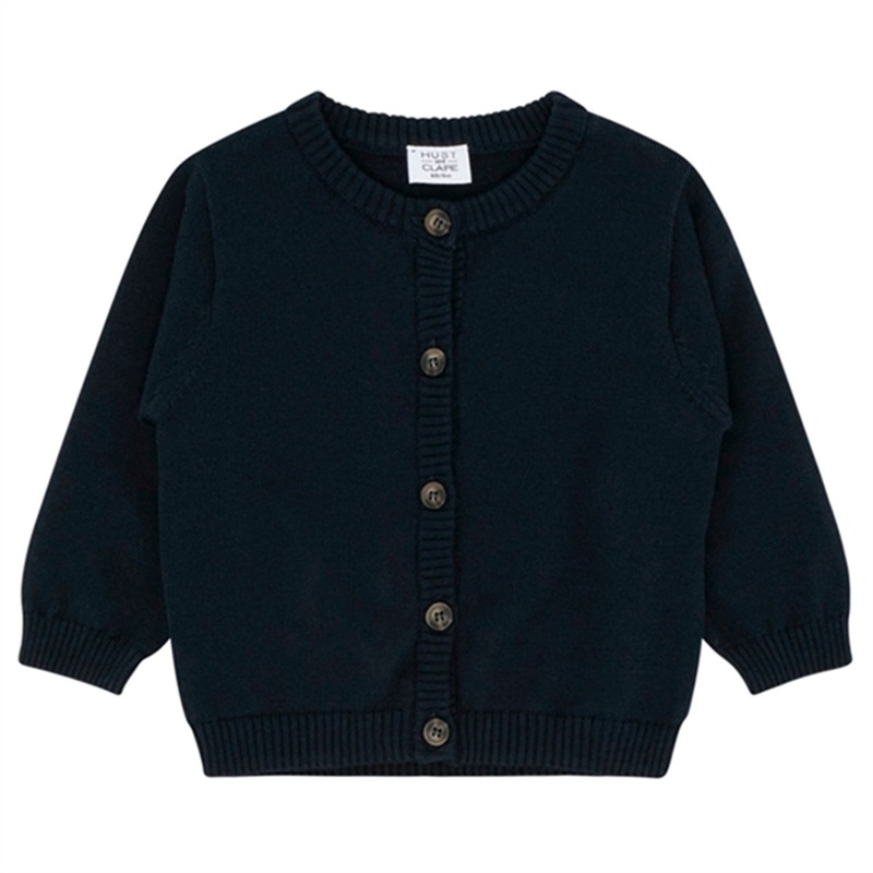 Hust \u0026 Claire Baby Navy Clyde Cardigan NOOS