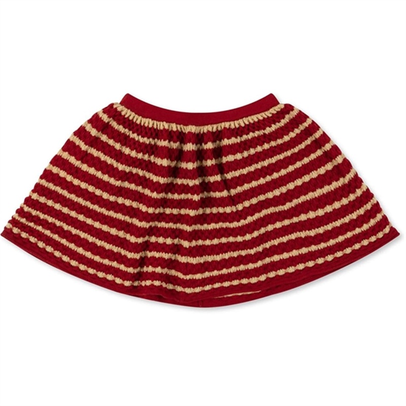 Konges Sljd Jolly Stripe Cane Knit Skirt