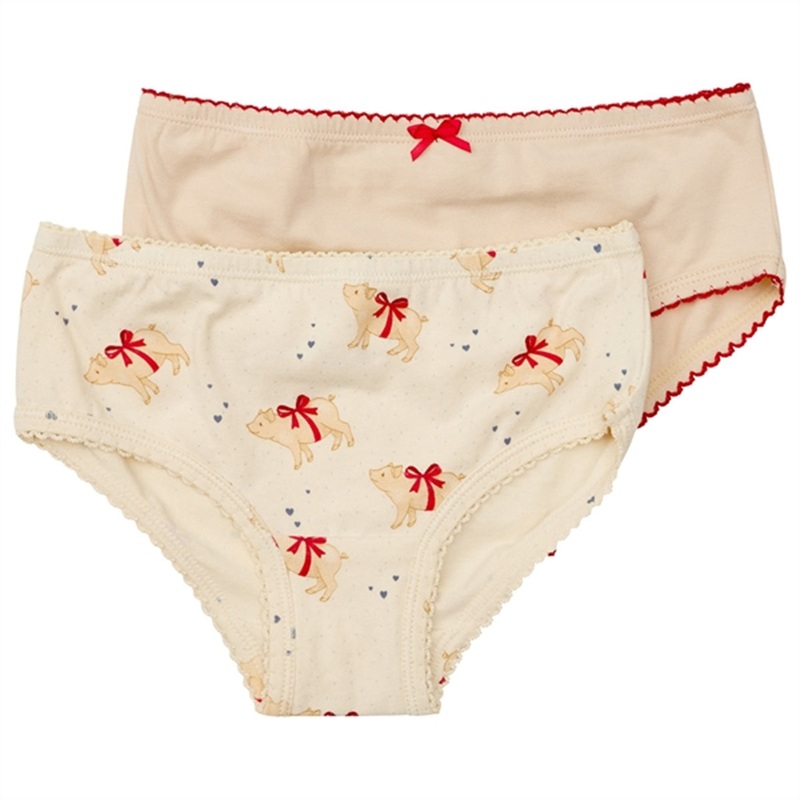 Konges Sljd Underpants Basic 2-pack Marzipan\/Sand