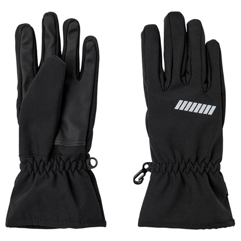 Name It Black Nknalfa Glove7 Fo Noos