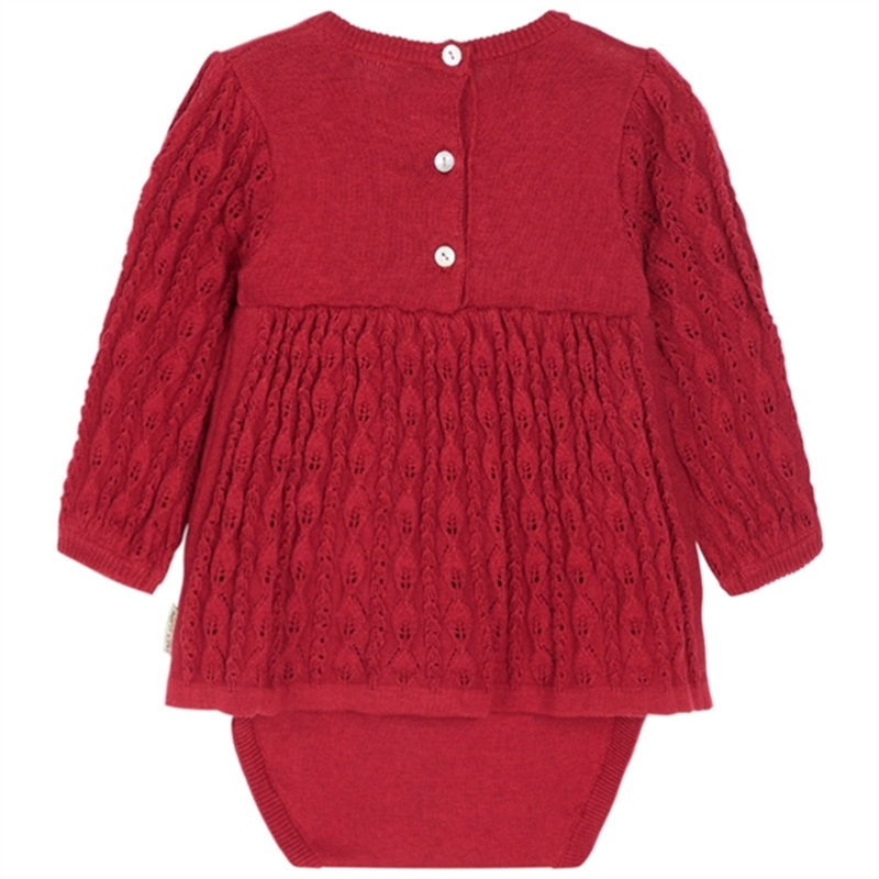 Hust \u0026 Claire Baby Teaberry Mallie Romper