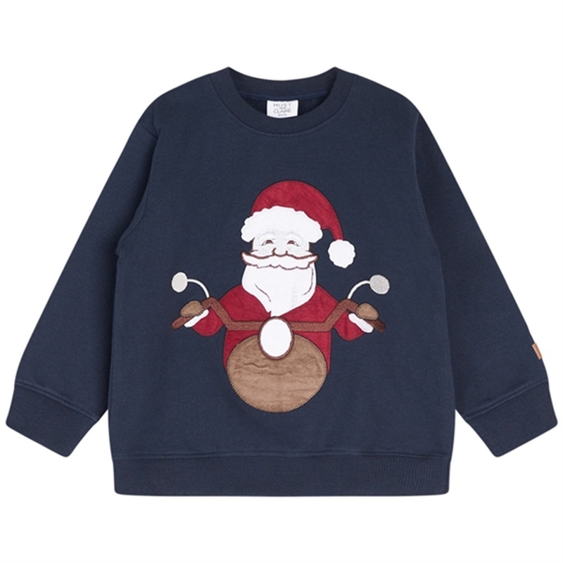 Hust \u0026 Claire Mini Navy Sejer Sweatshirt