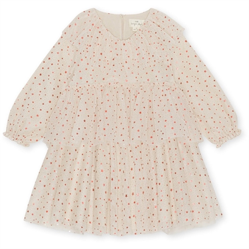 Konges Sljd Etoile Pink Sparkle Glow Dress