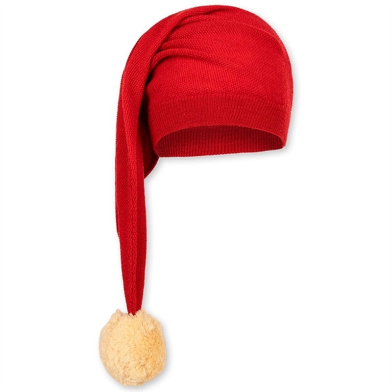 Konges Sljd Jolly Cane Knit Christmas Hat