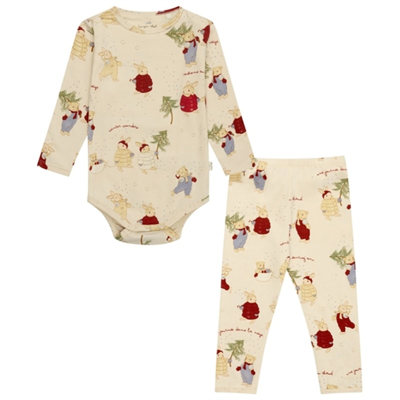 Konges Sljd Jour D’Hiver Basic Body\/Pants Set