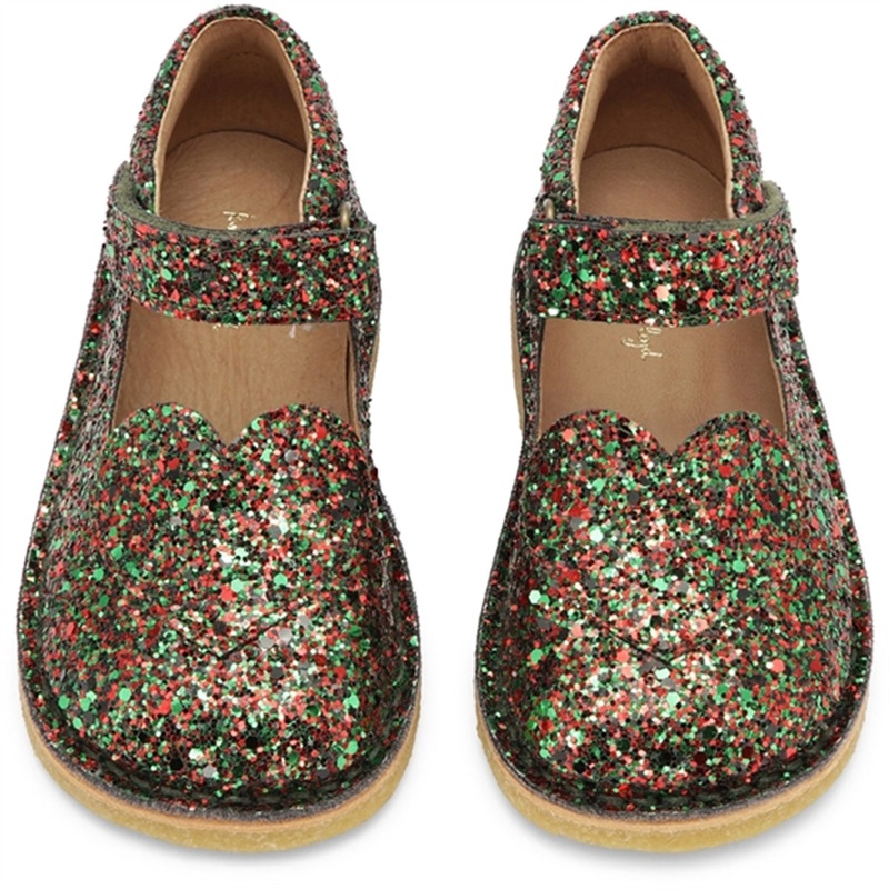 Konges Sljd Shoe Minnie Coeur Glitter Multi Glitter