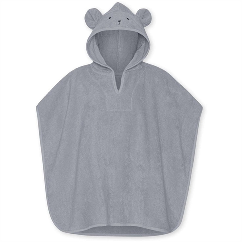 Konges Sljd Terry Poncho Animal Bear