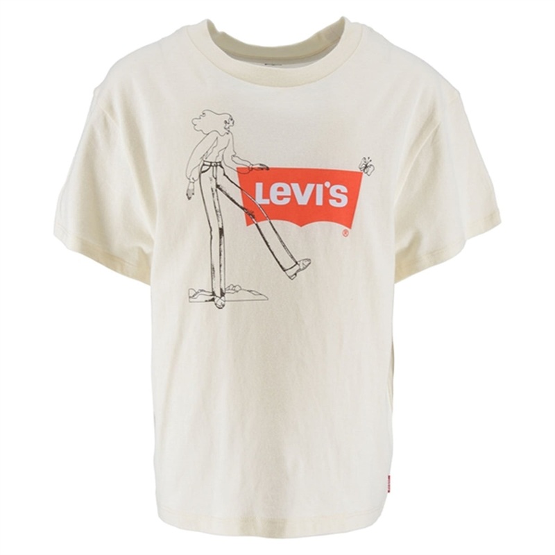 Levi’s Oversized Graphic T-Shirt Antique White