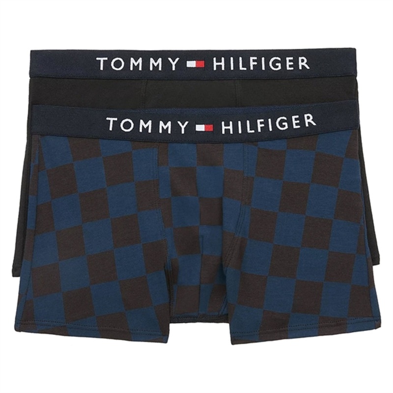 Tommy Hilfiger Boxershorts 2-Pack Checkboard \/ Black