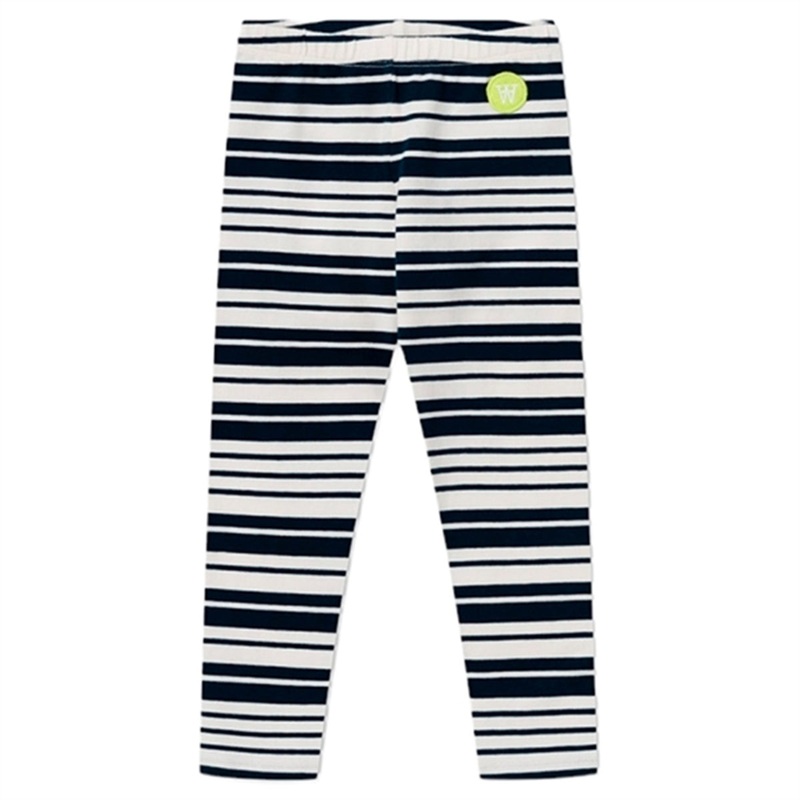 Wood Wood Off White\/Navy Stripes Ira Leggings