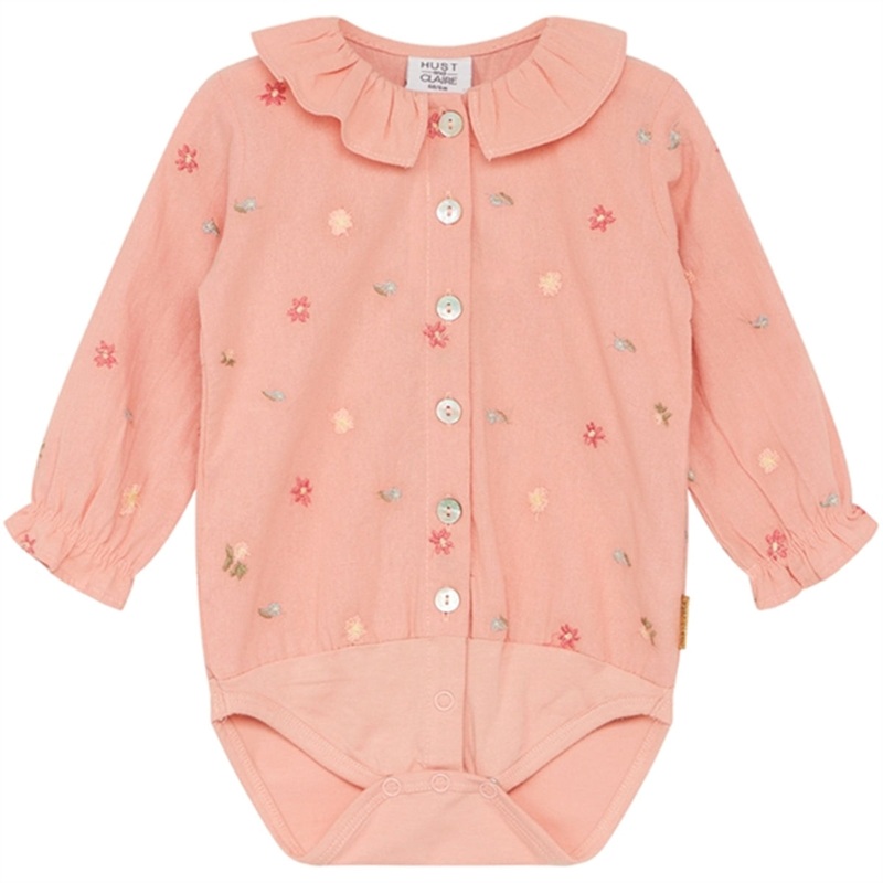 Hust \u0026 Claire Baby Desert Red Bernadette Shirt Body