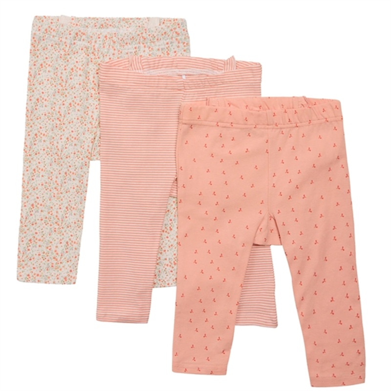 Hust \u0026 Claire Baby Desert Red Liva Leggings 3-Pack