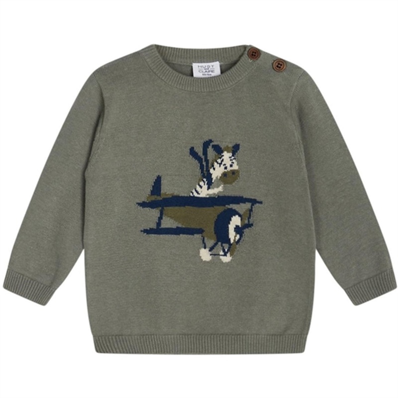 Hust \u0026 Claire Baby Seagrass Pilou Pullover