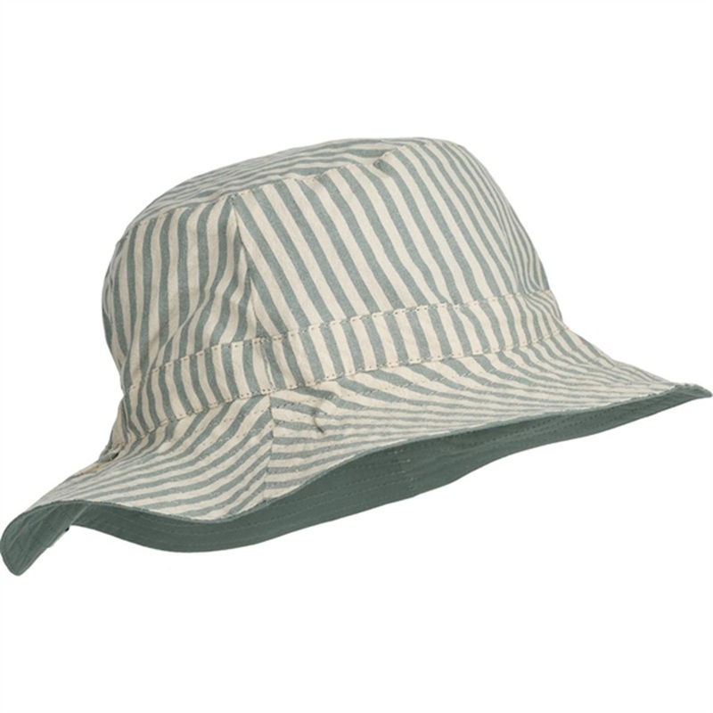 Liewood Sander Sun Hat Stripe Peppermint\/Sandy