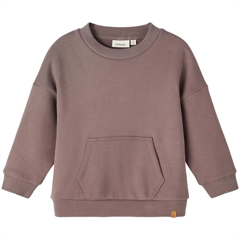 Lil’ Atelier Plum Truffle London Oversize Sweatshirt