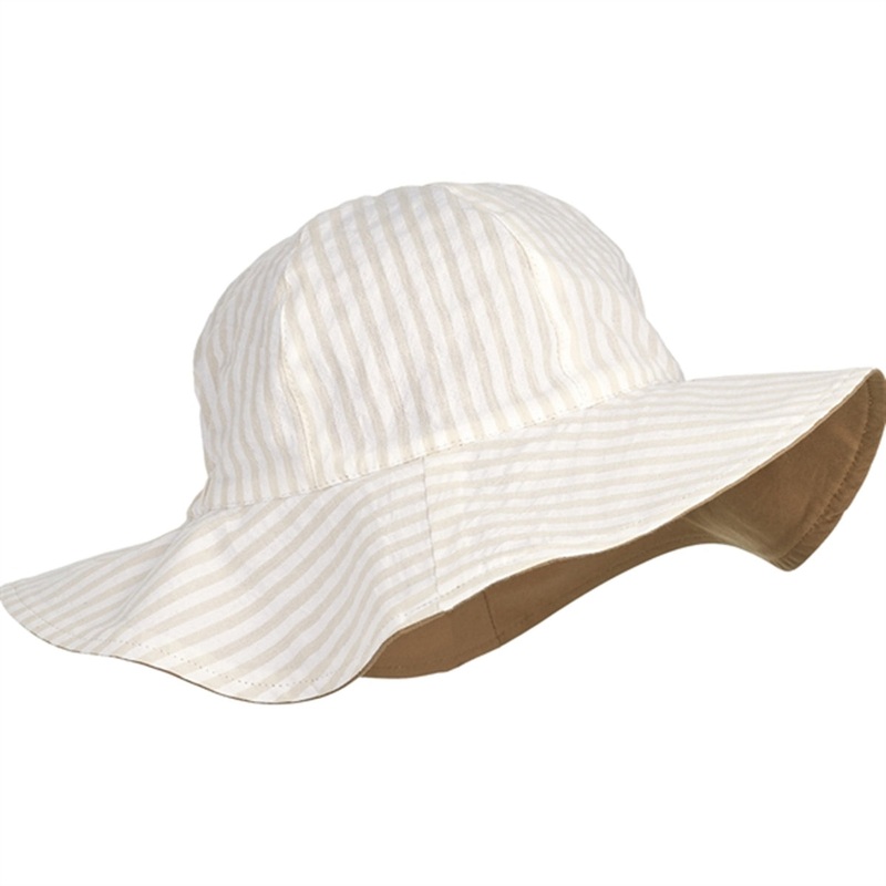 Liewood Amelia Sun hat Stripe Crisp White\/Sandy