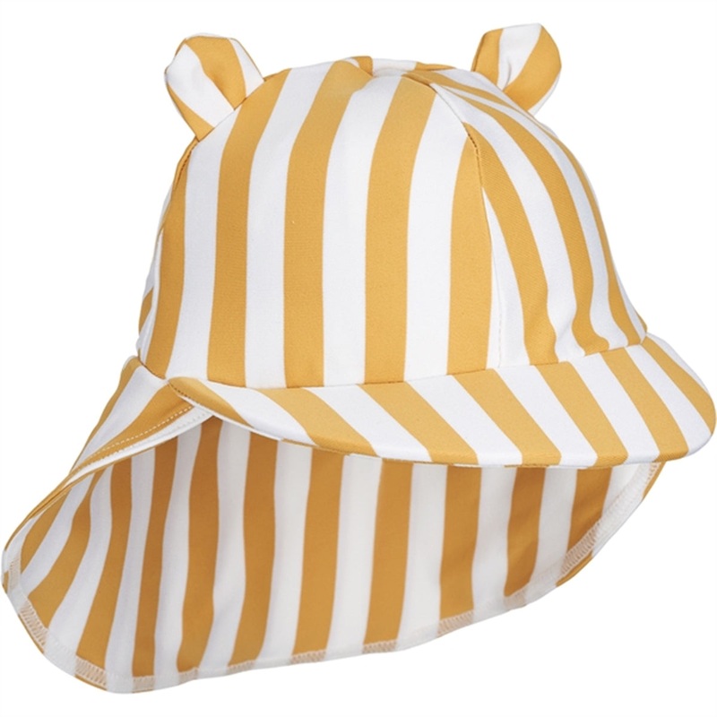 Liewood Senia Sun Hat Stripe Yellow Mellow\/White