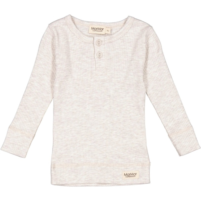 MarMar Modal Beige Melange Bluse