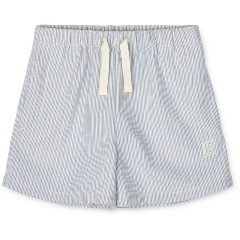 Liewood Madison Y\/D Stripe Shorts Y\/D Stripe Creme De La Creme\/Riverside