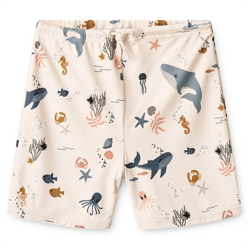 Liewood Otto UV Swim Pants Sea Creature\/Sandy