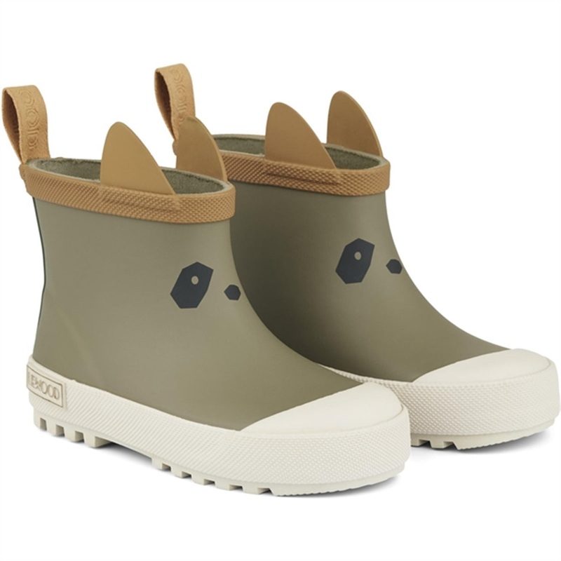 Liewood Tekla Rain Boots Panda\/Khaki Mix