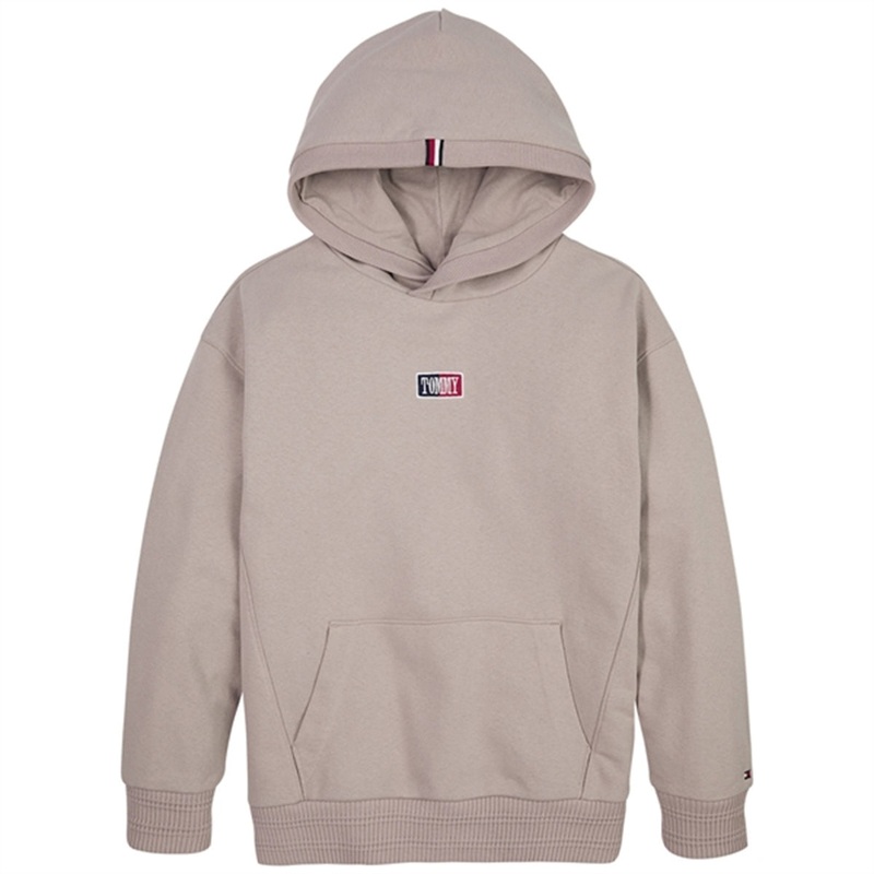 Tommy Hilfiger Timeless Tommy Hoodie Brandons Stone