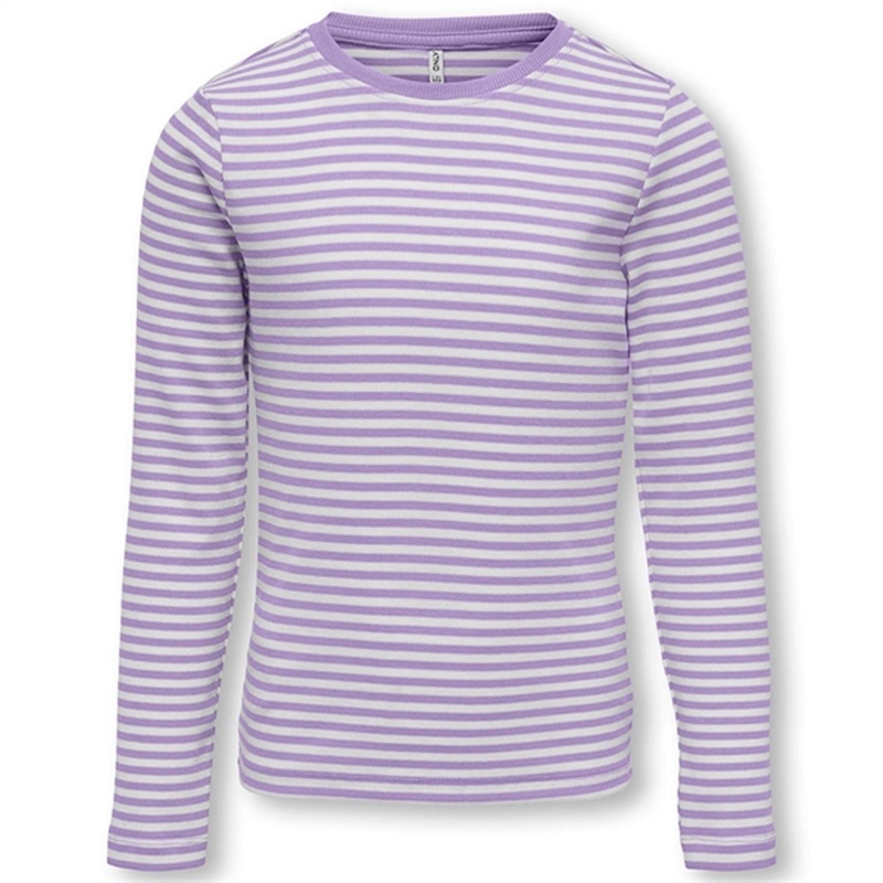 Kids ONLY Purple Rose Josse O-Neck Blouse