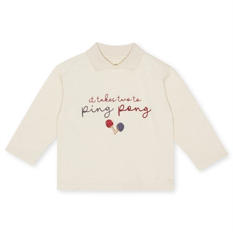 Konges Sljd Antique White Spotty Blouse