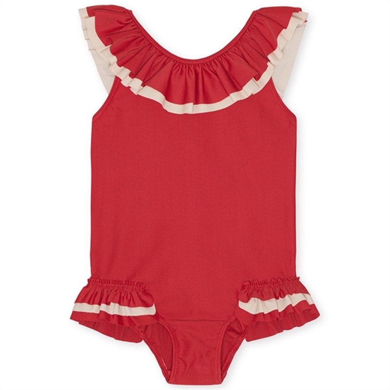 Konges Sljd Barbados Cherry Cerise Swim Suit