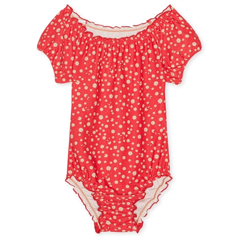 Konges Sljd Loves Me Not Collette Badedragt With Sleeves