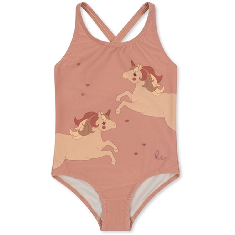 Konges Sljd Unicorn Manuca Basic Swimsuit