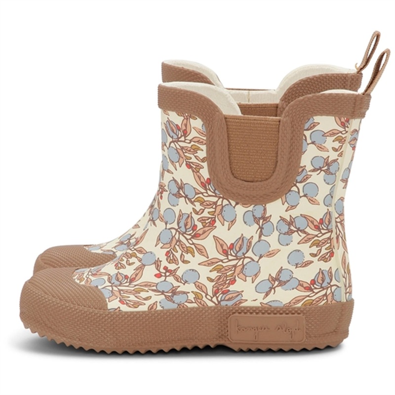 Konges Sljd Welly Rubber Boots Orangery Blue
