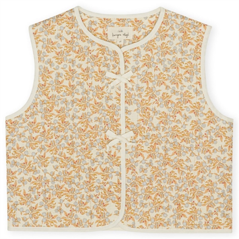 Konges Sljd Orangery Blue Luna Quilted Vest